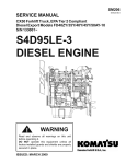 S4D95LE-3 DIESEL ENGINE