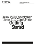 Xerox 4590 Copier/Printer Xerox 4110 Copier/Printer