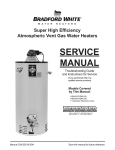 SERVICE MANUAL - Bradford White