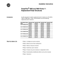 700S and 700H Frame 11 Replacement Power Structures