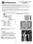 P4105 Installation Instructions