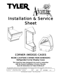 Installation & Service Sheet