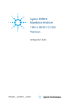 Agilent E4991B Impedance Analyzer