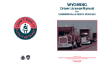 WY CDL Manual - Wyoming Department of Transportation