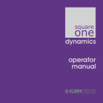 Square ONE Dynamics - manual_Issue B.book