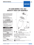 service manual 54-4458 binks 4 oz. slg gravity feed cup assembly