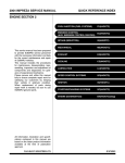 2004 IMPREZA SERVICE MANUAL QUICK REFERENCE INDEX