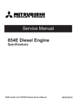 Service Manual 854E Diesel Engine