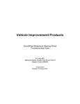 Trouble Shoot - Vehicle Improvement Products