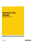 3600 Heavy Fuel Engines-Maintenance Intervals - Safety