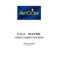 USA MAV500 Operator Manual