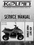 KOLPIN 90ATV Service Manual.