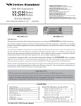VX-2100 Series VX-2200 Series - Suprema Telecom Distribuidor