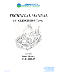Technical Manual (Revision 12-09) CLE14000-05