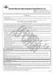 Instruction Manual for High-Compression Forged Piston Kit (φ67)