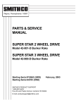 PARTS & SERVICE MANUAL SUPER STAR 2 WHEEL