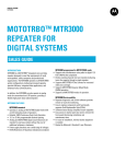 mototrbotm mtr3000 repeater for digital systems