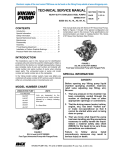 TECHNICAL SERVICE MANUAL