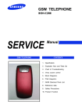 SGH-C266 Service Manual