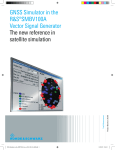 Product Brochure (english) für GNSS Simulator