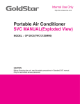 Portable Air Conditioner SVC MANUAL(Exploded View)