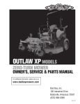 2014 Outlaw XP Owner/Parts Manual