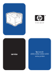 HP LaserJet 4200/4250/4300/4350 series Printers Service Manual