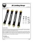 JK Limiting Strap Kit Instructions