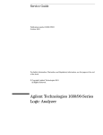 Agilent Technologies 1680/90-Series Logic Analyzer