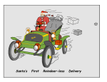 Santa`s First Reindeer-less Delivery