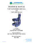 Technical Manual (Revision 11-09) CLE7625UHT