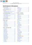 Info Printouts & Parameters