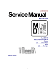 Service manual - MiniDisc Community Page