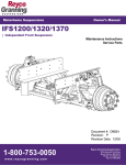 IFS 1200/1320/1370 I&M Manual
