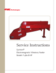 Service Instructions - FMC Technologies Chile Ltda