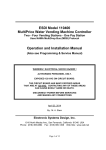 Model 110400 Operation and Installation Manual