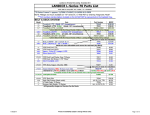 L-70 Series Retail Parts List