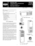 service and maintenance procedures