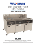 eof banked fryer operations