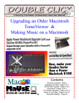 Upgrading an Older Macintosh TomeViewer & Making