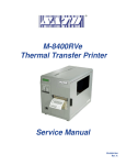M8400RVe Service Manual