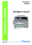 FRESENIUS Optima PT, VS, ST Infusion Pump Service Manual