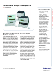 Tektronix: Products > Tektronix Logic Analyzers : TLA600 Series