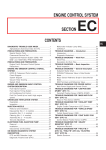 ENGINE CONTROL SYSTEM SECTION EC