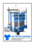 Entire Dayton Die Cushions Catalog