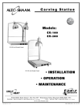 • InstallatIon • operatIon • MaIntenance - Alto