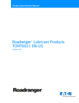 Roadranger Lubrication Manual - CCC Parts Company