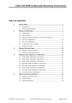 100/140 OMR & barcode Mounting Instruction