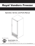 Royal Vendors Freezer