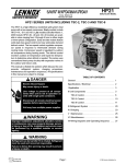 Lennox HP21 - Heat Pumps